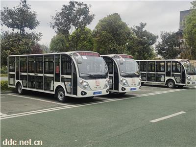  利凯士得23座带门带空调电动观光车
